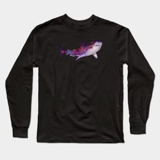 Galaxy Tiger Shark Long Sleeve T-Shirt